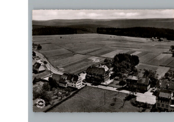 Dobel Schwarzwald Fliegeraufnahme Hotel Funk