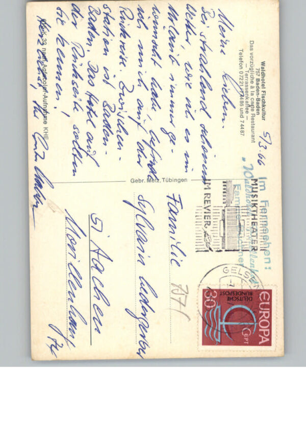 Baden-Baden Waldhotel Fischkultur – Bild 2