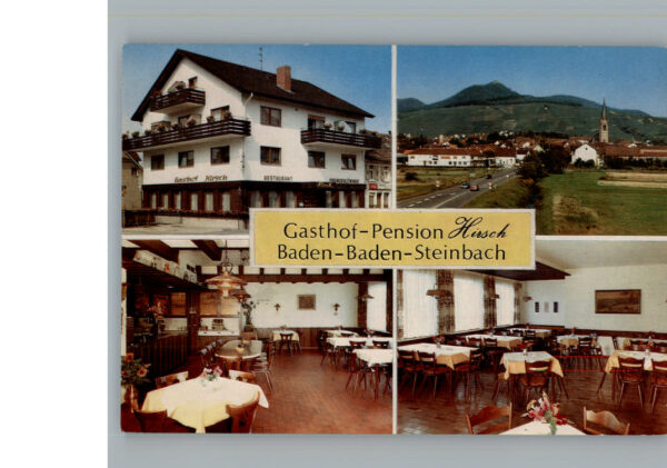 Steinbach Baden-Baden Gasthof Pension Hirsch