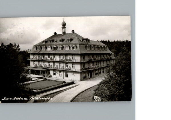 Buehl Baden Sanatorium Buehlerhoehe