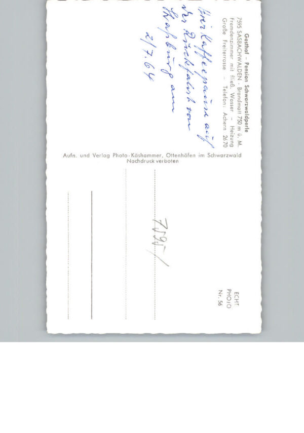 Sasbachwalden Gasthof Pension Schwarzwaldperle – Bild 2