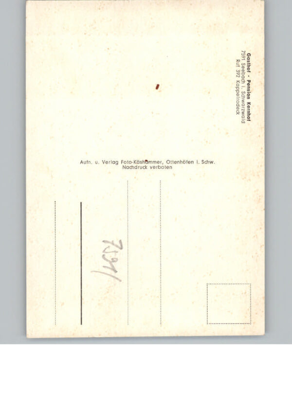 Seebach Ortenaukreis Gasthof Pension Kernhof – Bild 2