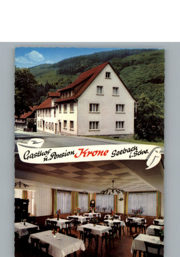 Seebach Ortenaukreis Gasthof Pension Krone