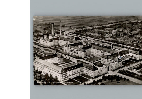 Freiburg Breisgau Fliegeraufnahme Universitaetskliniken