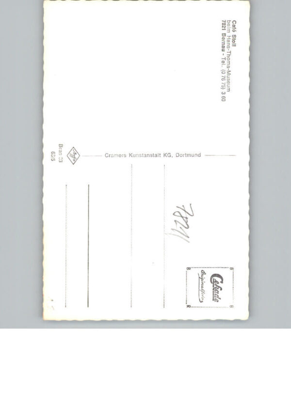 Bernau Schwarzwald Cafe Stoll – Bild 2
