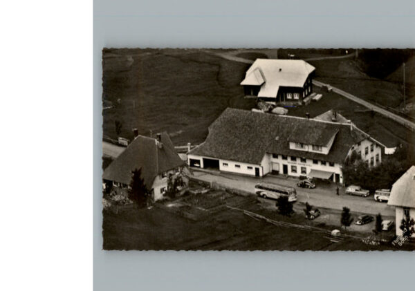 Bernau Schwarzwald Fliegeraufnahme Cafe Stoll