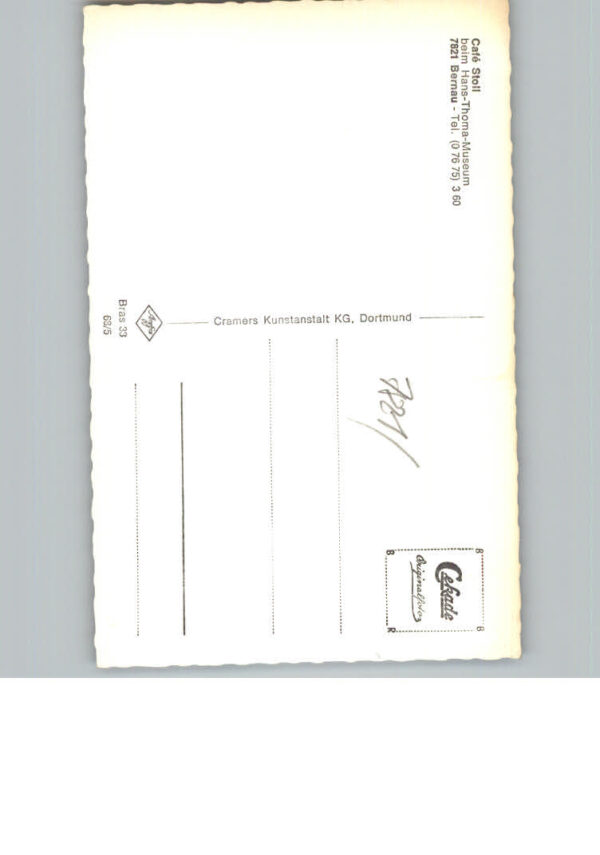 Bernau Schwarzwald Cafe Stoll – Bild 2