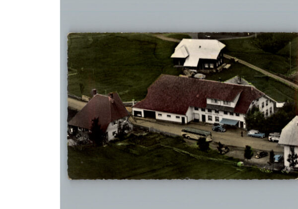Bernau Schwarzwald Fliegeraufnahme Cafe Stoll