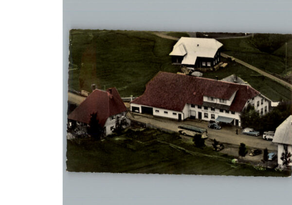 Bernau Schwarzwald Fliegeraufnahme Cafe Stoll
