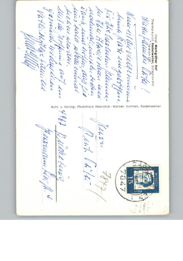 Badenweiler Hotel Markgraefler Hof – Bild 2