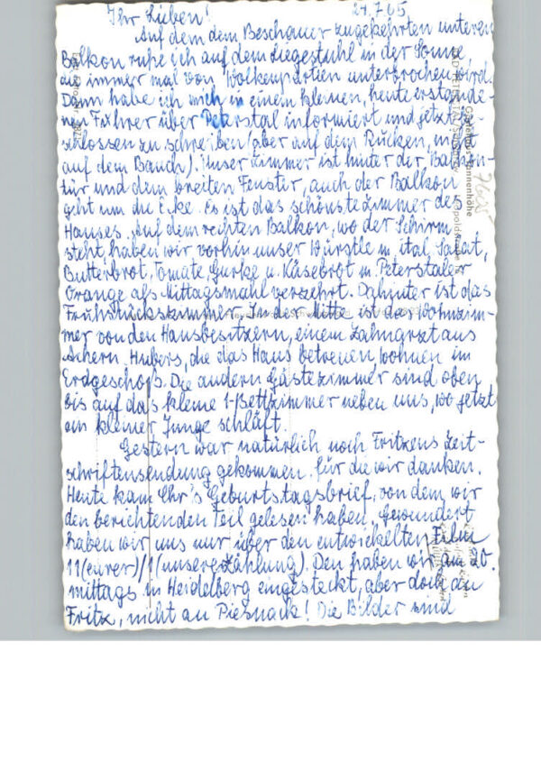 Bad  Peterstal Pension Tannenhoehe – Bild 2