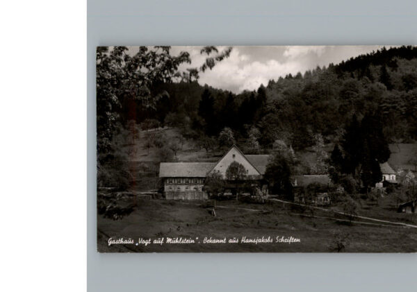 Nordrach Gasthaus Vogt aud Muehlstein
