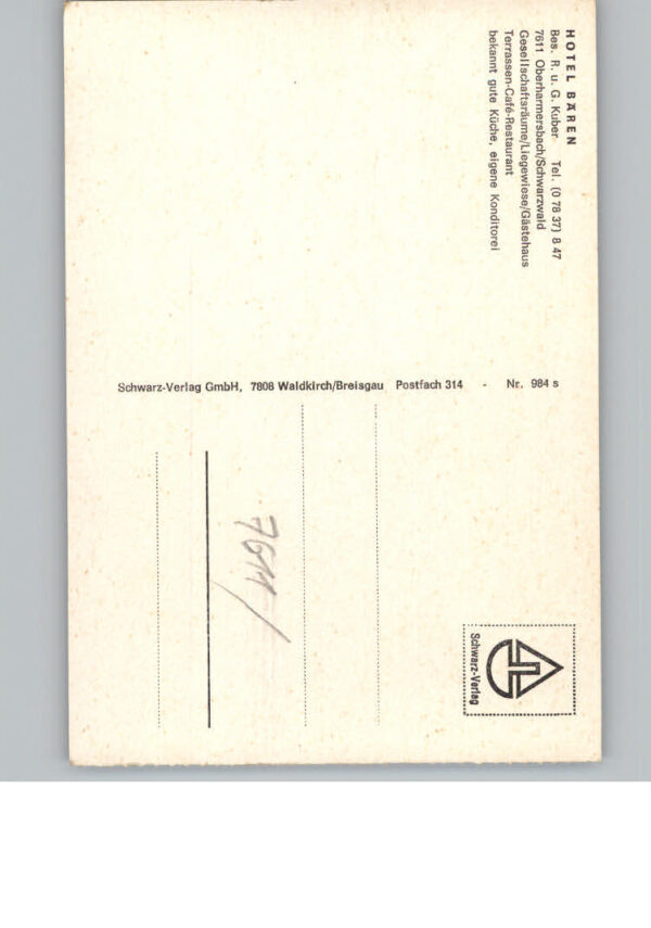 Oberharmersbach Hotel Baeren – Bild 2