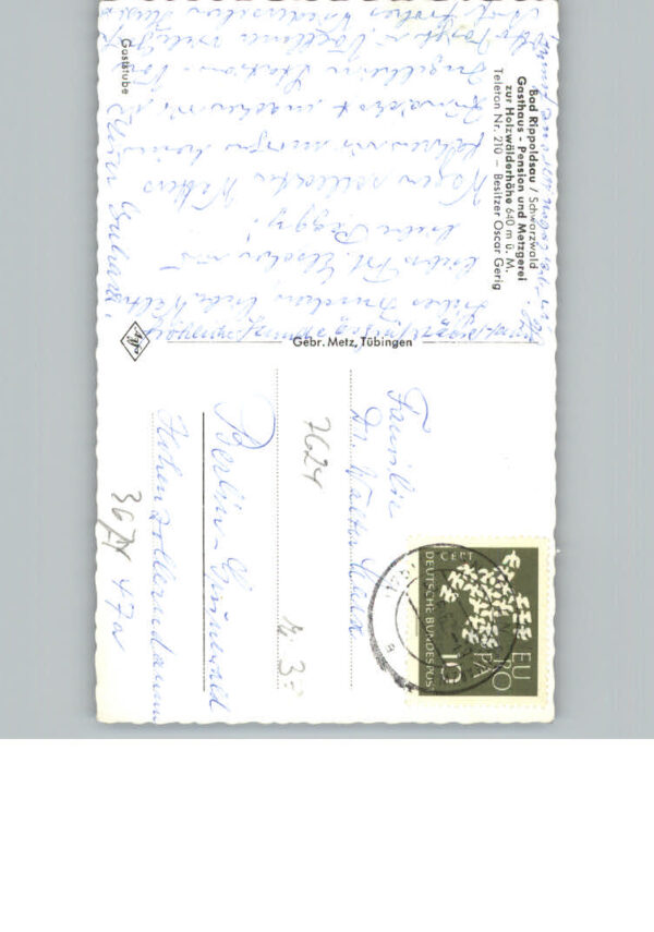 Bad  Rippoldsau Gasthaus Pension, Metzgerei zur Holzwaelderhoehe – Bild 2