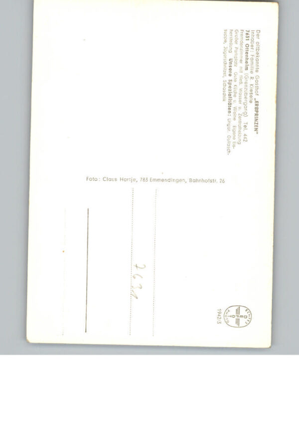 Ottenheim Schwanau Gasthof Erbprinzen – Bild 2
