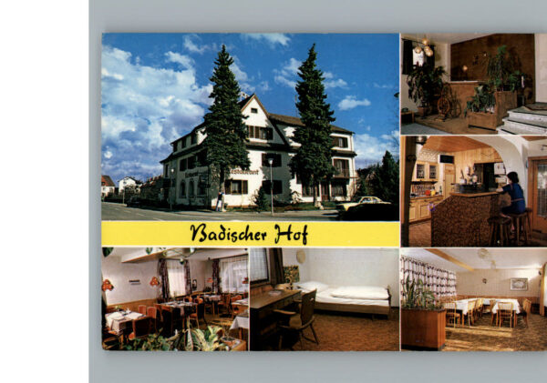 Engen Hegau Hotel Restaurant Badischer Hof