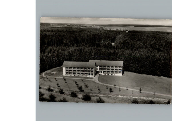 Villingen-Schwenningen Fliegeraufnahme Sanatorium am Germanswald
