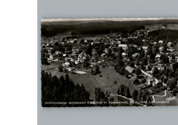 Koenigsfeld Schwarzwald Fliegeraufnahme