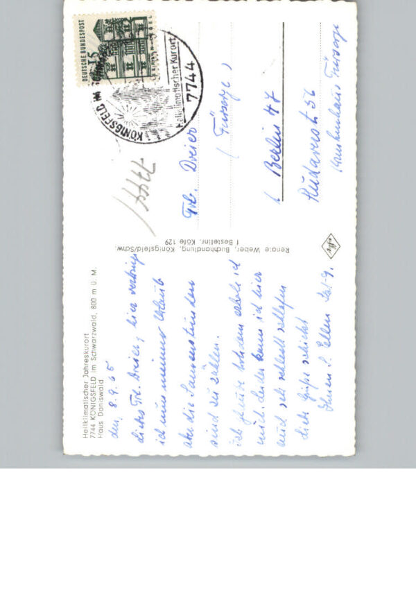 Koenigsfeld Schwarzwald Haus Doniswald – Bild 2