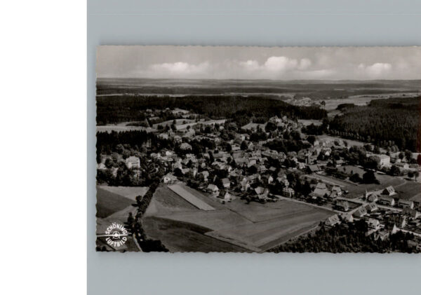Koenigsfeld Schwarzwald Fliegeraufnahme