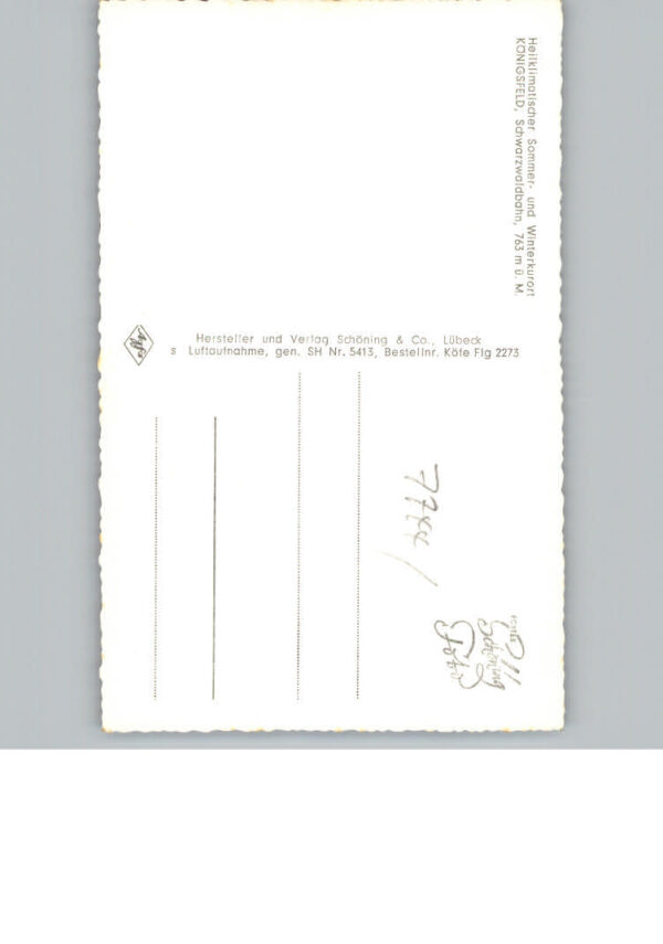 Koenigsfeld Schwarzwald Fliegeraufnahme – Bild 2