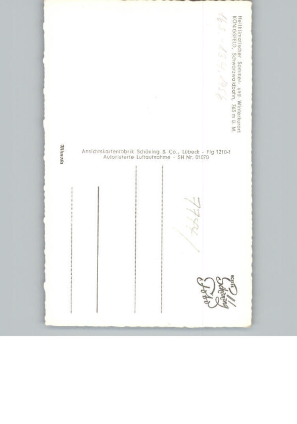 Koenigsfeld Schwarzwald Fliegeraufnahme – Bild 2