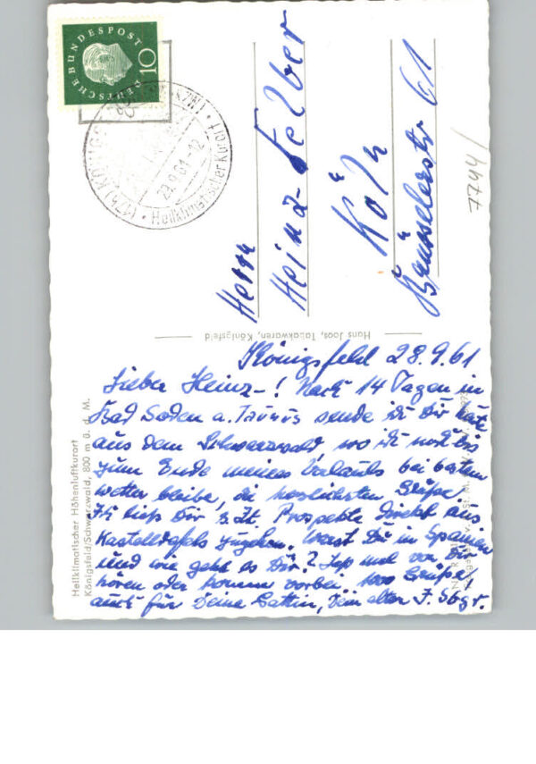 Koenigsfeld Schwarzwald Fliegeraufnahme – Bild 2
