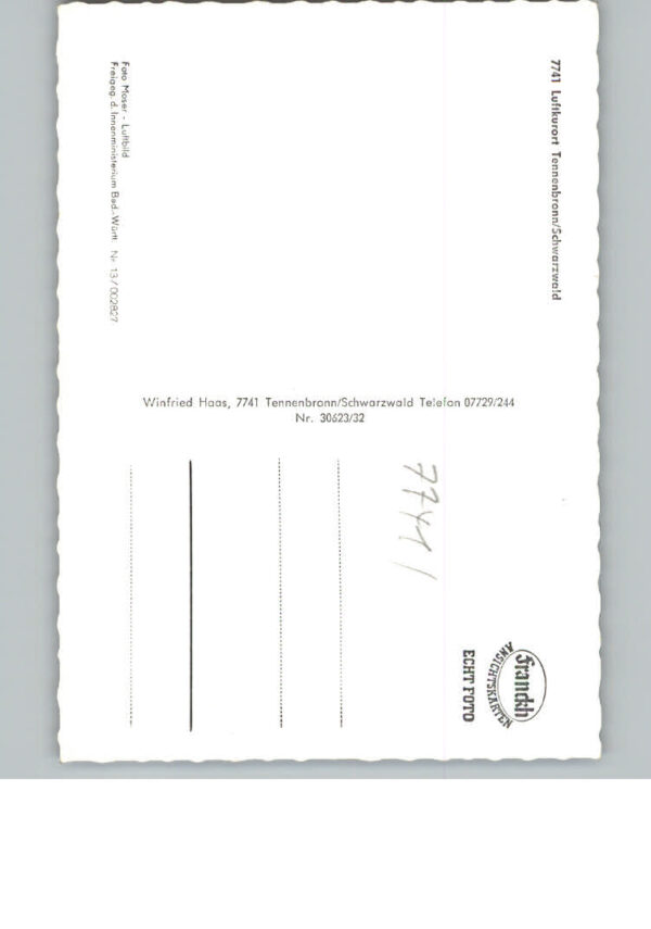Tennenbronn Fliegeraufnahme – Bild 2