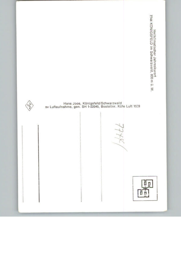 Koenigsfeld Schwarzwald Fliegeraufnahme – Bild 2