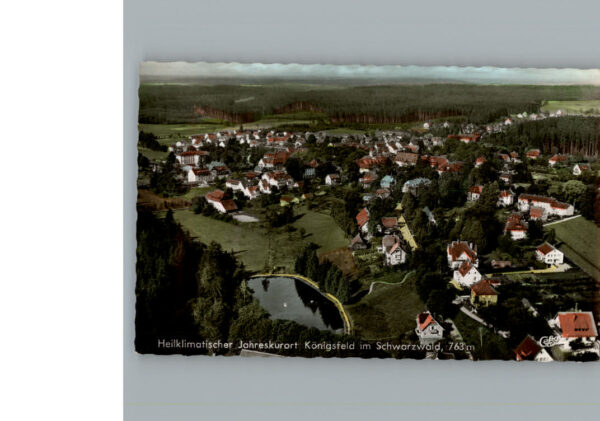 Koenigsfeld Schwarzwald Fliegeraufnahme