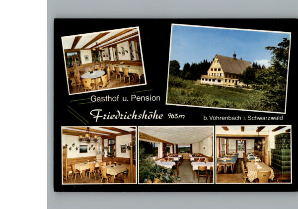 Voehrenbach Gasthof Pension Friedrichshoehe