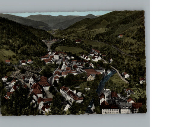 Hornberg Schwarzwald Fliegeraufnahme