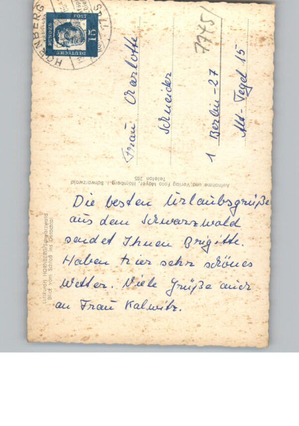 Hornberg Schwarzwald Fliegeraufnahme – Bild 2