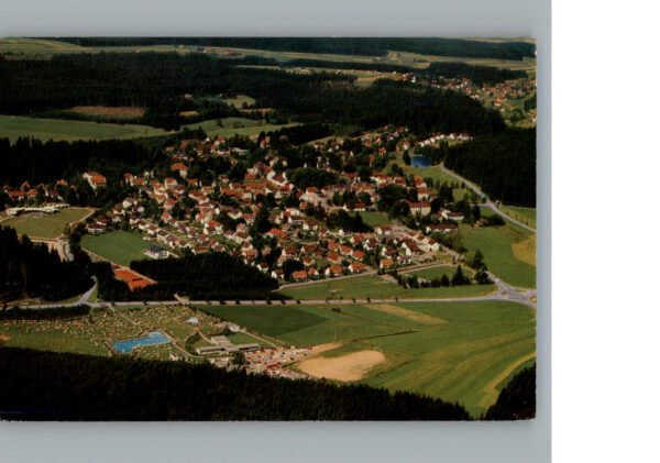 Koenigsfeld Schwarzwald Fliegeraufnahme