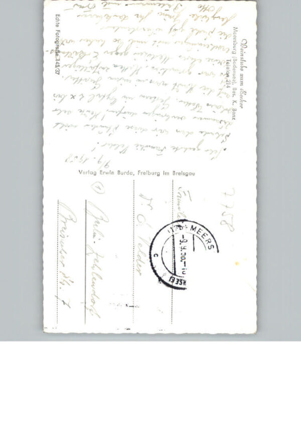 Meersburg Bodensee Gasthaus Weinstube zum Becher – Bild 2