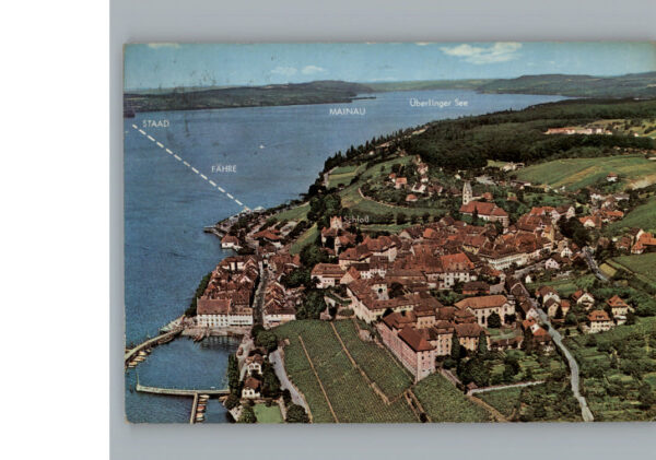 Meersburg Bodensee Fliegeraufnahme