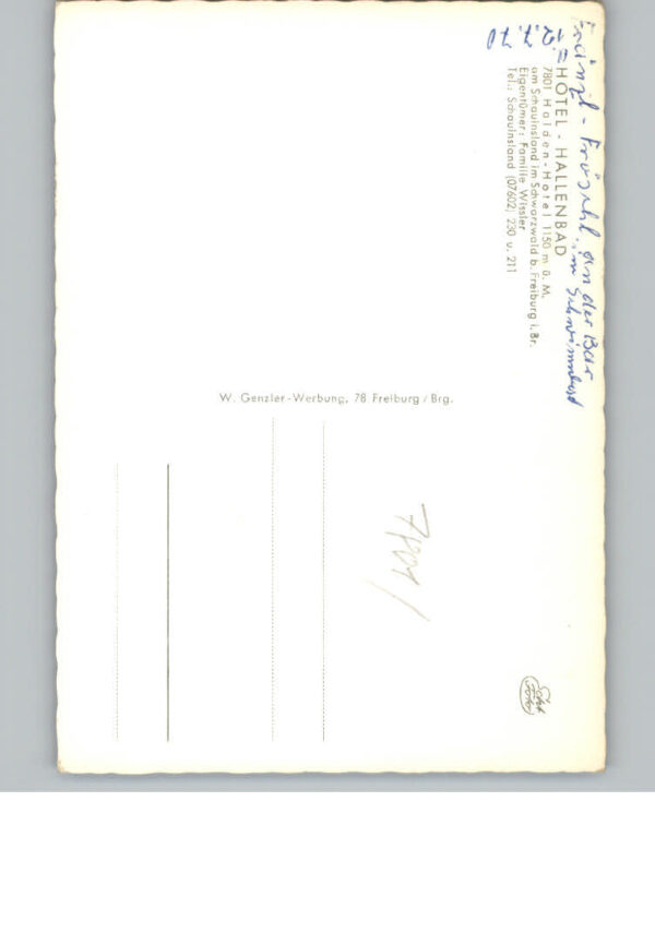 Schauinsland Hotel Halde – Bild 2