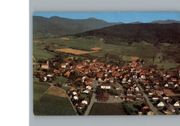 Sulzburg Freiburg Fliegeraufnahme