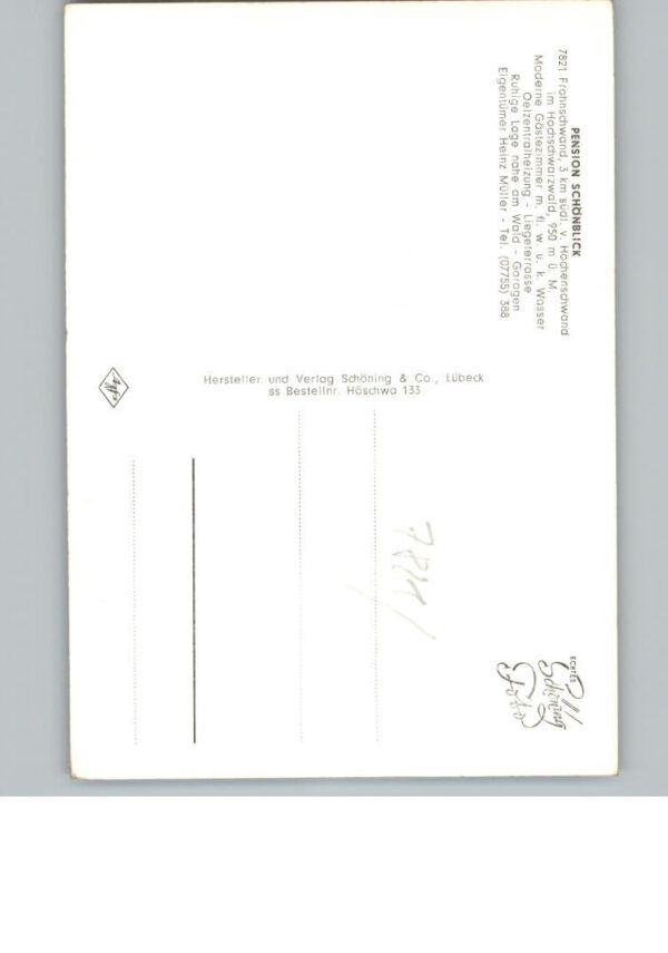 Frohnschwand Pension Schoenblick – Bild 2