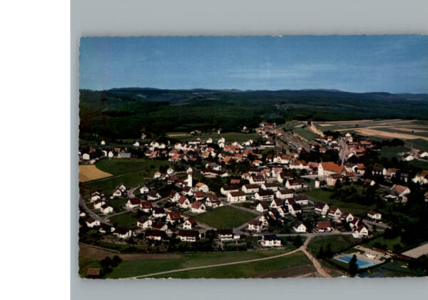 Bonndorf Schwarzwald Fliegeraufnahme