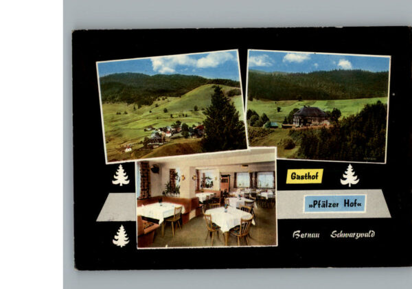 Bernau Schwarzwald Gasthof Pfaelzer Hof