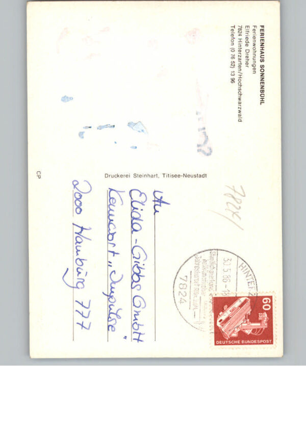 Hinterzarten Pension Sonnenbuehl – Bild 2