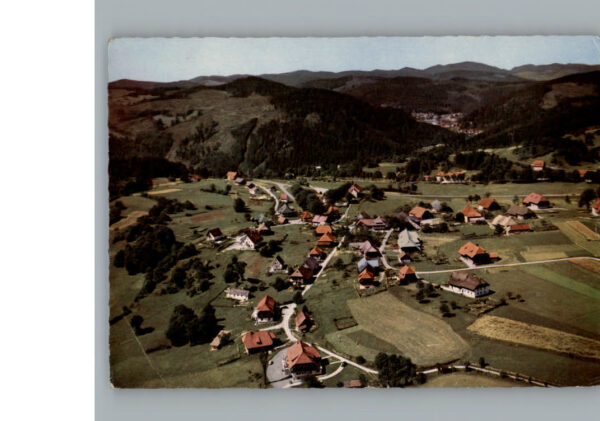 Haeusern Schwarzwald Fliegeraufnahme