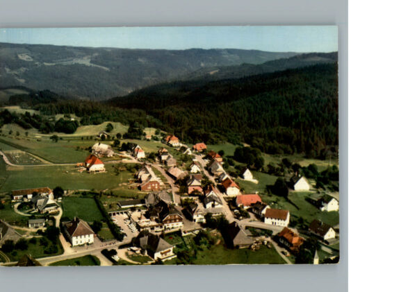 Haeusern Schwarzwald Fliegeraufnahme