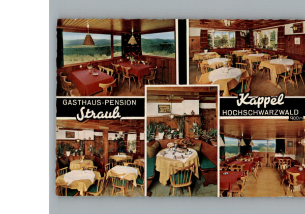 Kappel Lenzkirch Gasthaus-Pension Straub