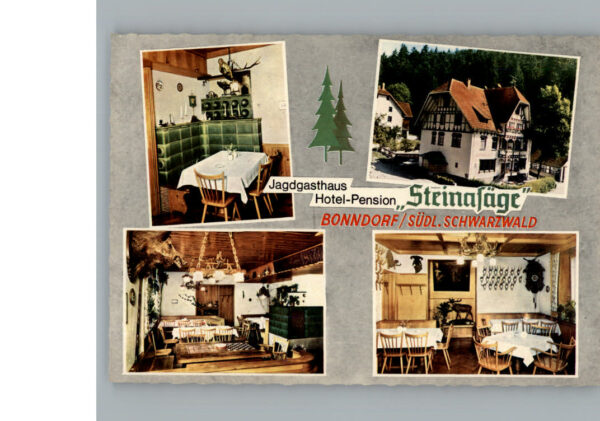 Bonndorf Schwarzwald Gasthaus Pension Steinasaege