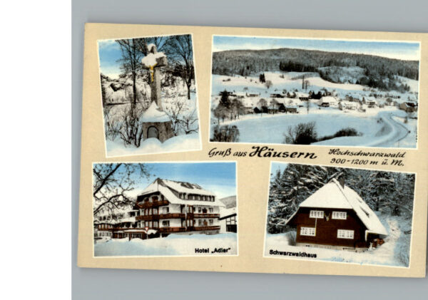 Haeusern Schwarzwald Hotel Adler Schwarzwaldhaus