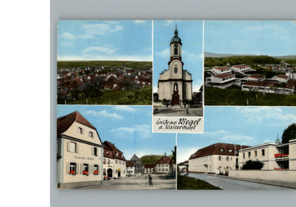 Riegel Kaiserstuhl Gasthof Kopf ...