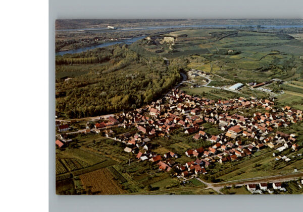 Sasbach Kaiserstuhl Fliegeraufnahme