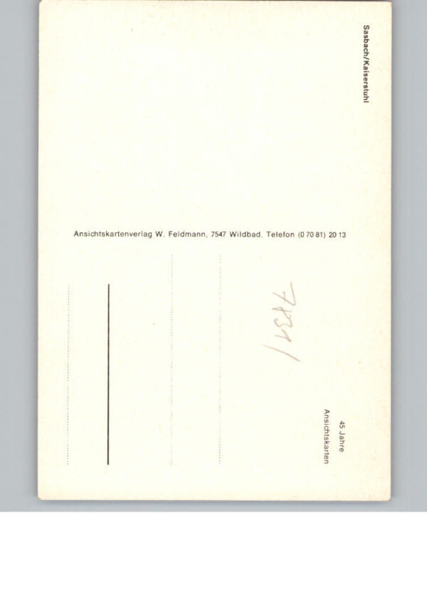 Sasbach Kaiserstuhl Fliegeraufnahme – Bild 2